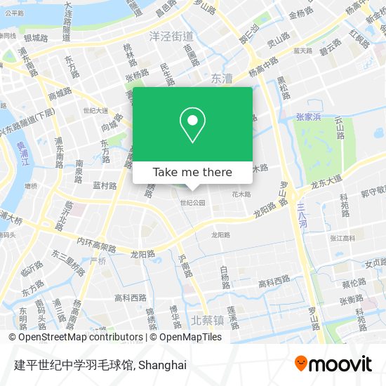 建平世纪中学羽毛球馆 map