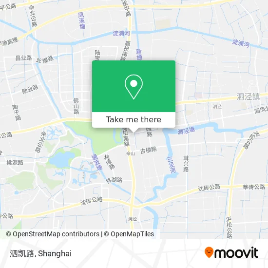 泗凯路 map