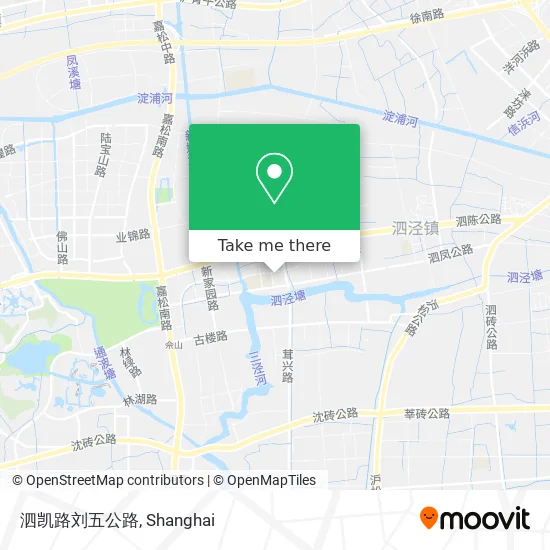 泗凯路刘五公路 map