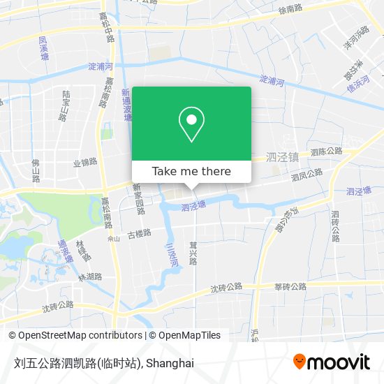 刘五公路泗凯路(临时站) map