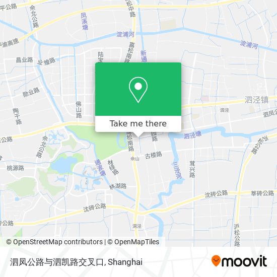 泗凤公路与泗凯路交叉口 map