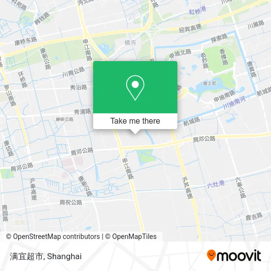 满宜超市 map