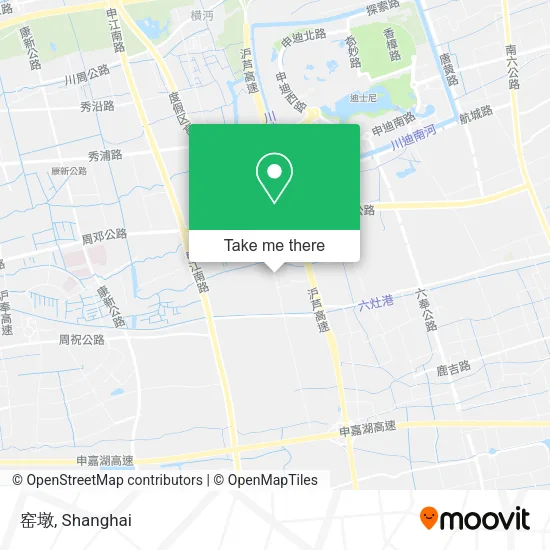 窑墩 map