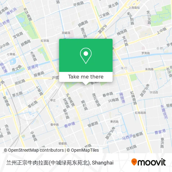 兰州正宗牛肉拉面(中城绿苑东苑北) map