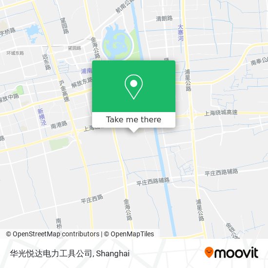 华光悦达电力工具公司 map