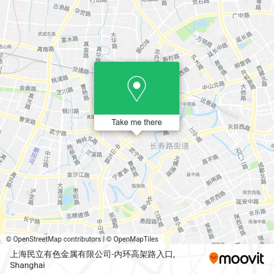上海民立有色金属有限公司-内环高架路入口 map
