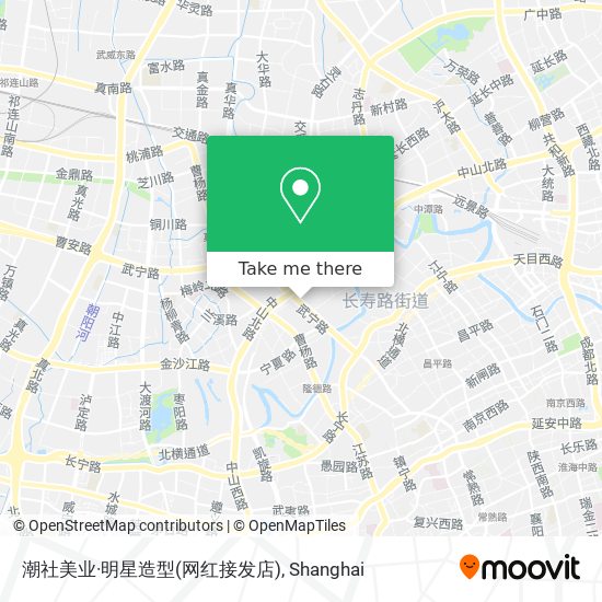 潮社美业·明星造型(网红接发店) map