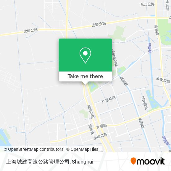 上海城建高速公路管理公司 map