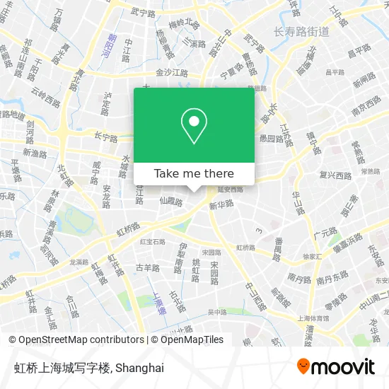 虹桥上海城写字楼 map