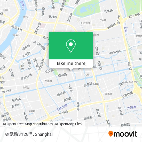 锦绣路3128号 map