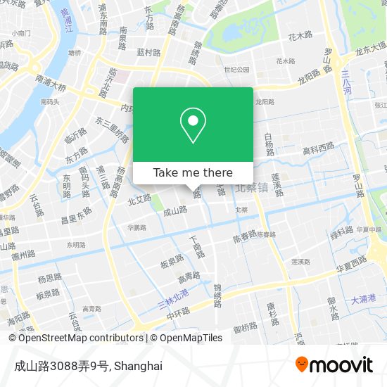 成山路3088弄9号 map