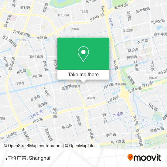占昭广告 map