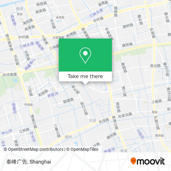 泰峰广告 map