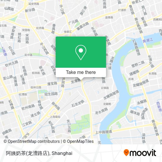 阿姨奶茶(龙漕路店) map
