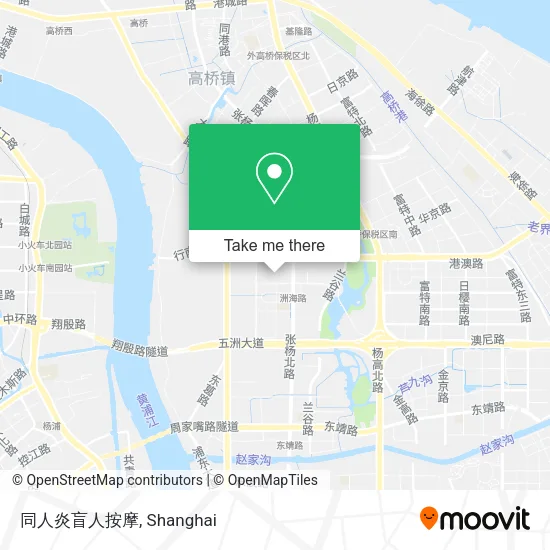 同人炎盲人按摩 map