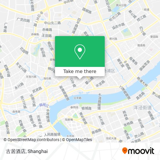 古居酒店 map