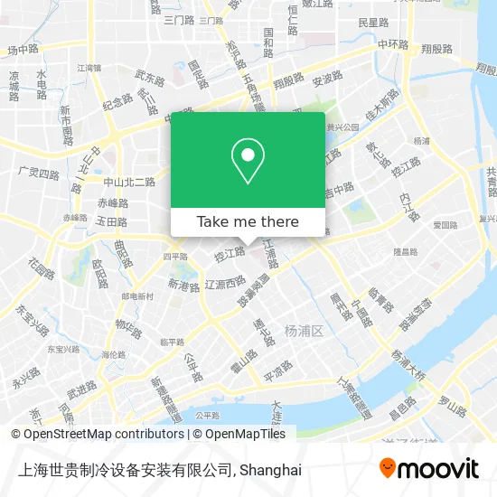 上海世贵制冷设备安装有限公司 map