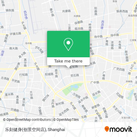 乐刻健身(创景空间店) map