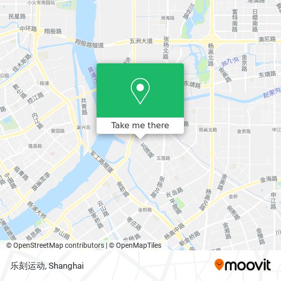 乐刻运动 map