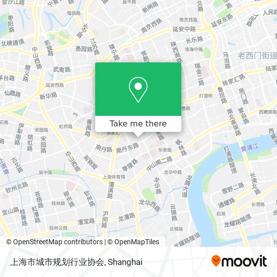 上海市城市规划行业协会 map