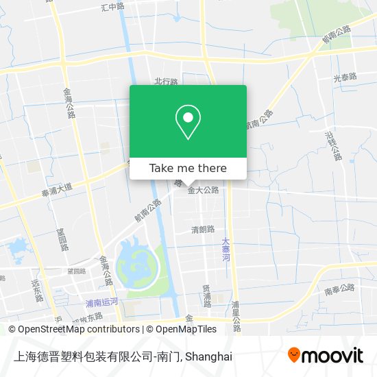 上海德晋塑料包装有限公司-南门 map