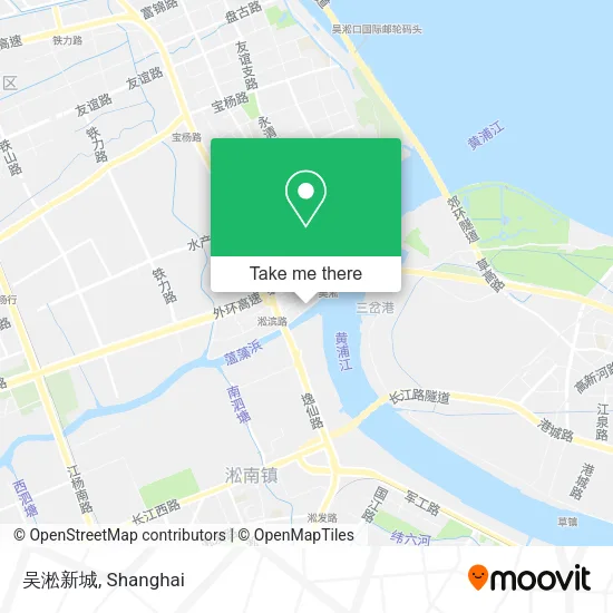 吴淞新城 map