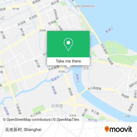 吴淞新村 map