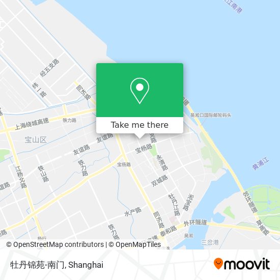 牡丹锦苑-南门 map