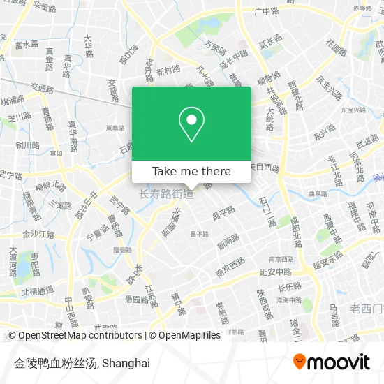 金陵鸭血粉丝汤 map