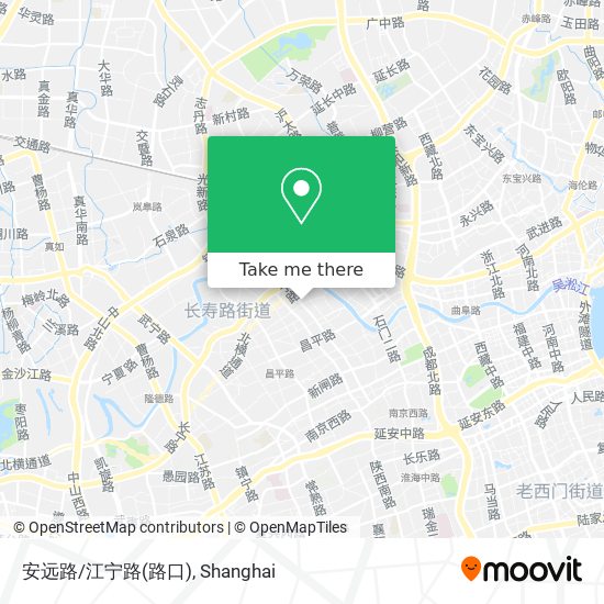 安远路/江宁路(路口) map