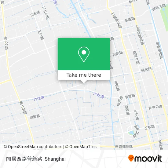 闻居西路普新路 map