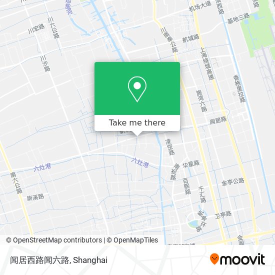 闻居西路闻六路 map