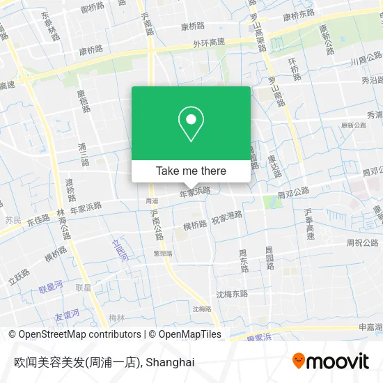 欧闻美容美发(周浦一店) map