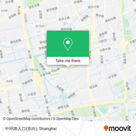 中环路入口(东向) map