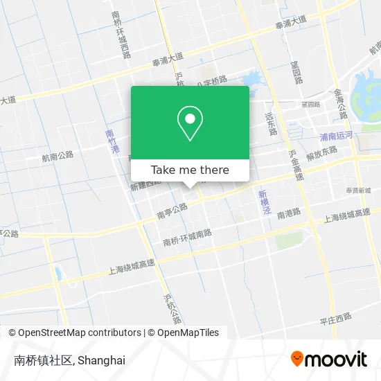 南桥镇社区 map