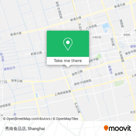 秀南食品店 map
