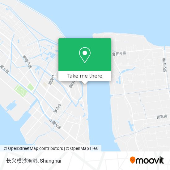 长兴横沙渔港 map