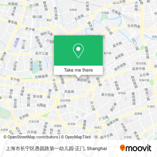 上海市长宁区愚园路第一幼儿园-正门 map