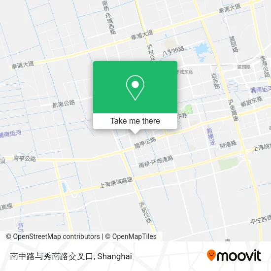 南中路与秀南路交叉口 map
