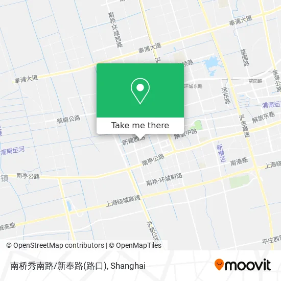 南桥秀南路/新奉路(路口) map