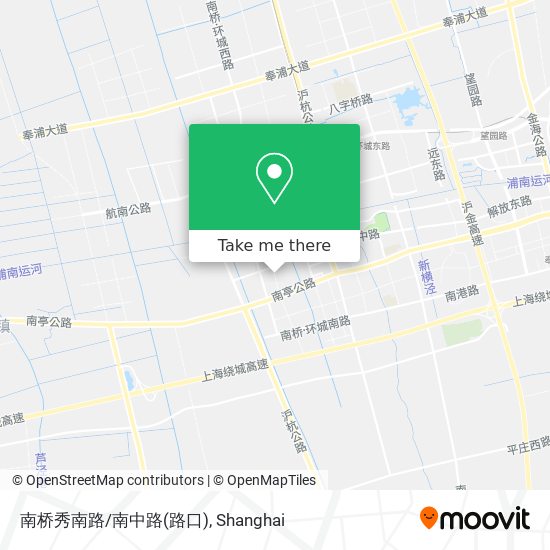 南桥秀南路/南中路(路口) map