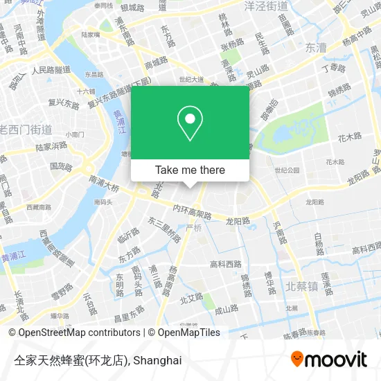 仝家天然蜂蜜(环龙店) map