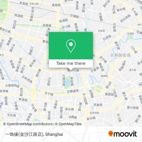 一饰缘(金沙江路店) map