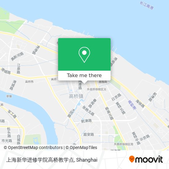 上海新华进修学院高桥教学点 map