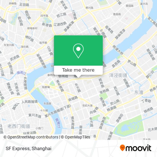 SF Express map
