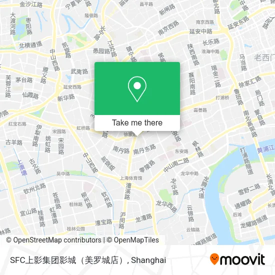 SFC上影集团影城（美罗城店） map
