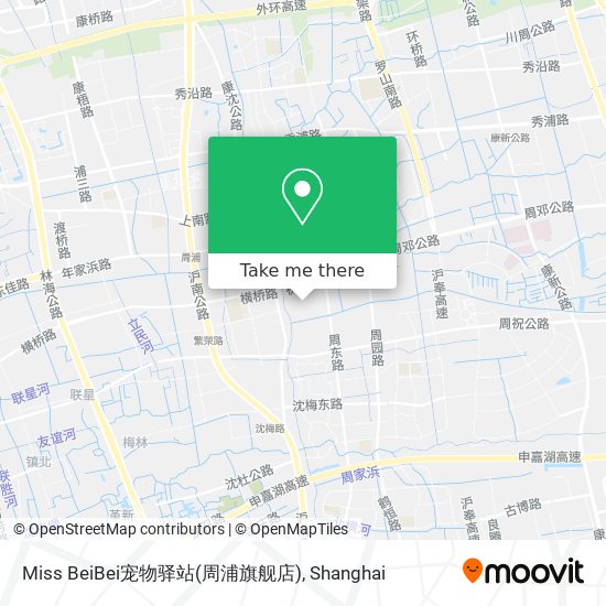 Miss BeiBei宠物驿站(周浦旗舰店) map