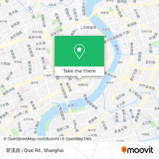 瞿溪路 | Quxi Rd. map