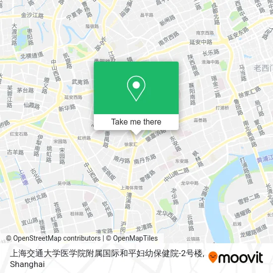 上海交通大学医学院附属国际和平妇幼保健院-2号楼 map