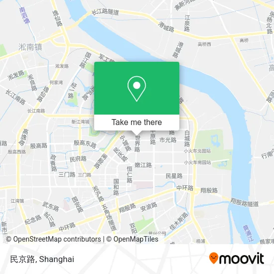 民京路 map